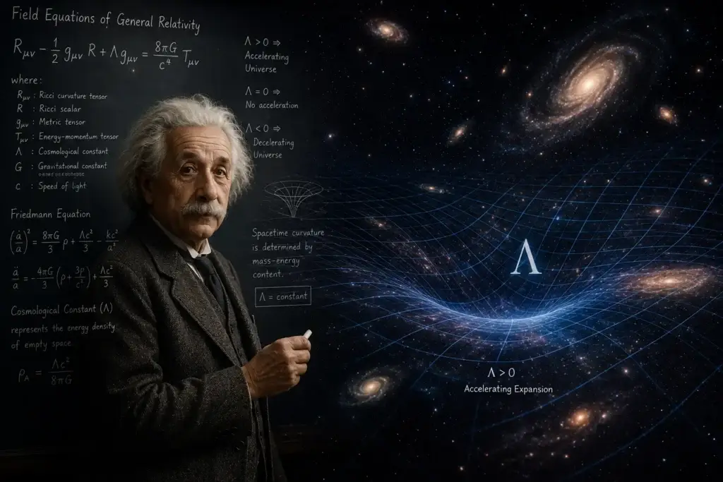 आइंस्टीन और कॉस्मोलॉजिकल कांस्टेंट (cosmological constant)